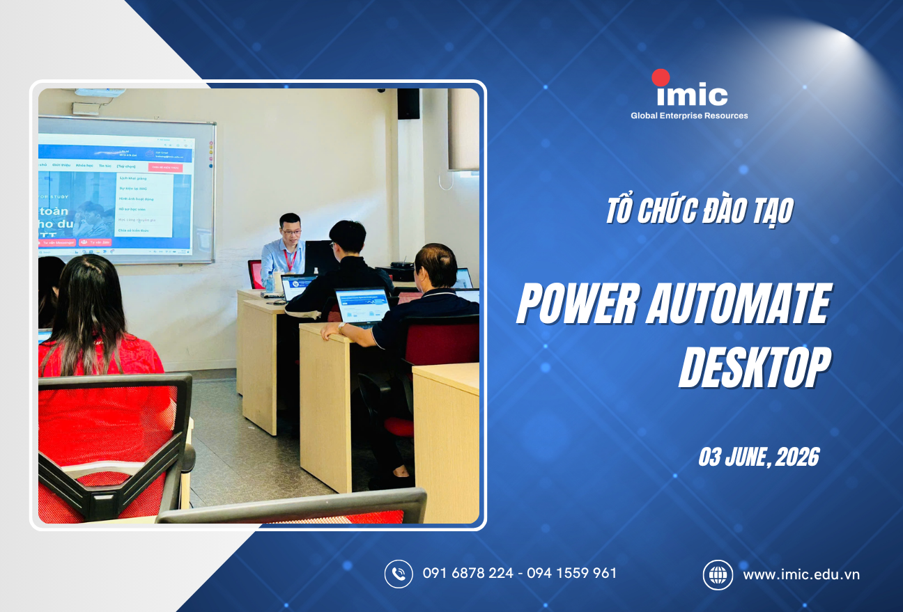 Đào tạo Power Automate tại Vietjet Academy