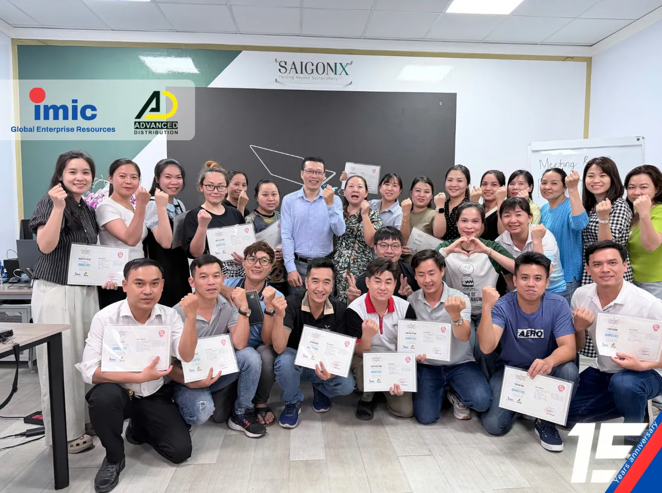 IMIC tổ chức đào tạo Excel nâng cao cho ADVANCED DISTRIBUTION CO., LTD chi nhành Hồ Chí Minh