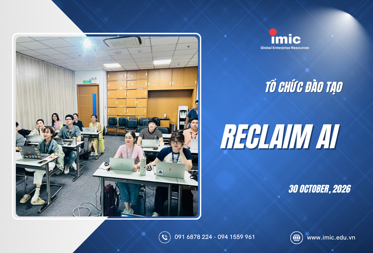 IMIC Hợp Tác Cùng Jabil: Đào Tạo Quản Lý Lịch Làm Việc Với Reclaim AI Tháng 10