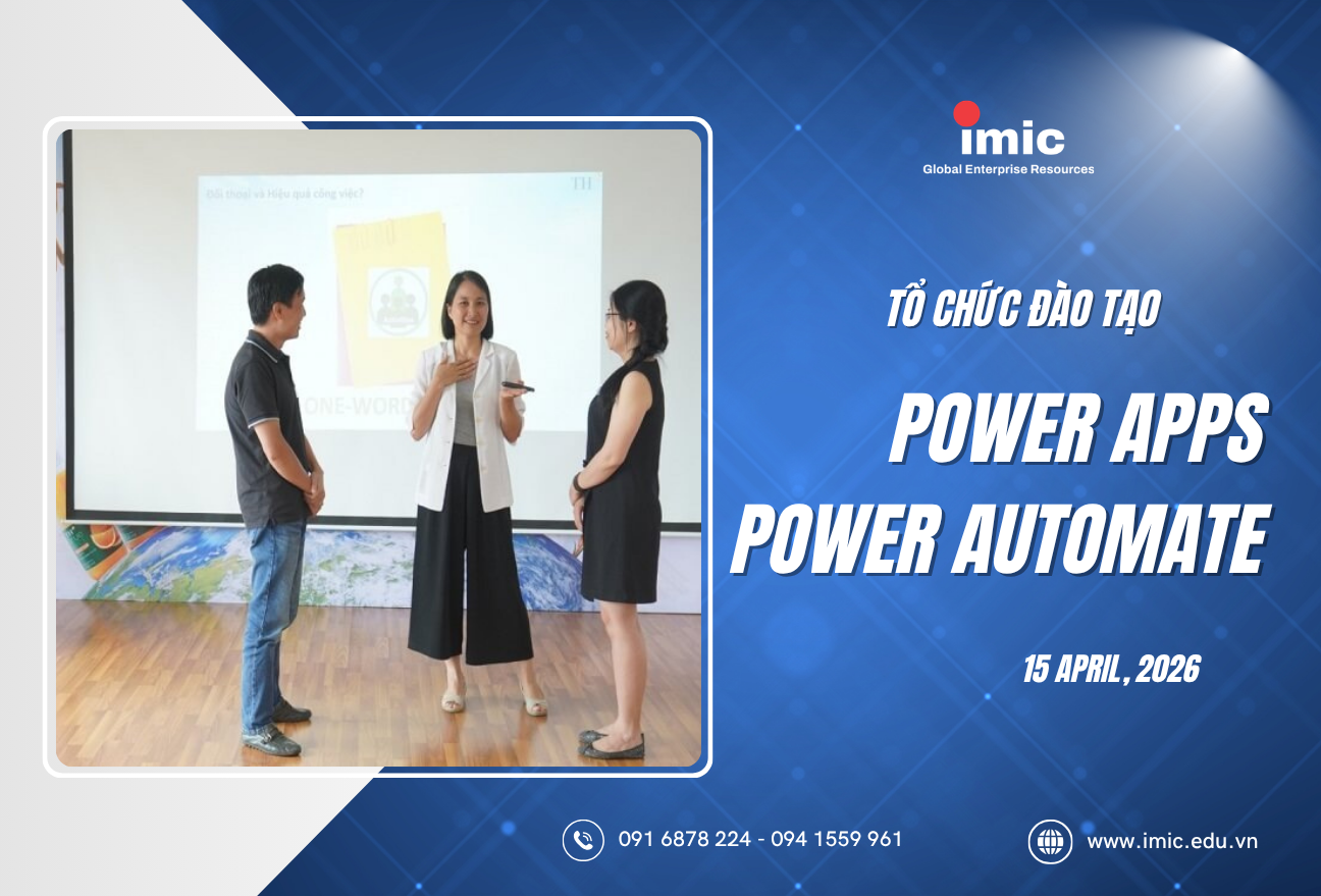 Đào tạo Power Apps & Power Automate cho TH True Milk