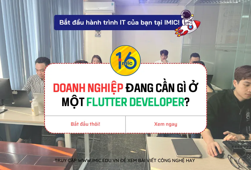 Doanh nghiệp đang cần gì ở một Flutter Developer?