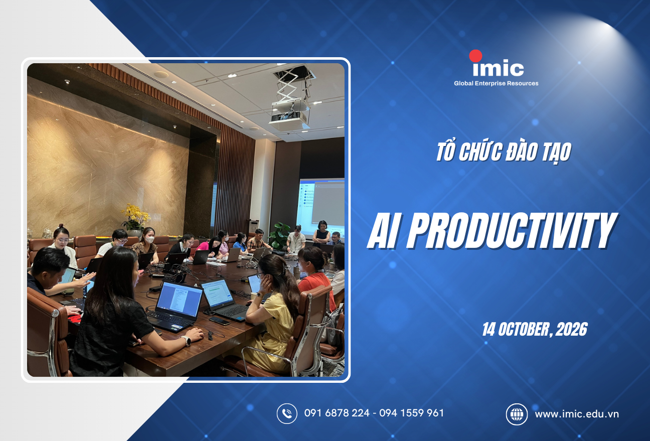 iMIC Hợp Tác Cùng BIM Group: Đào Tạo Khóa Học AI Productivity Tháng 10