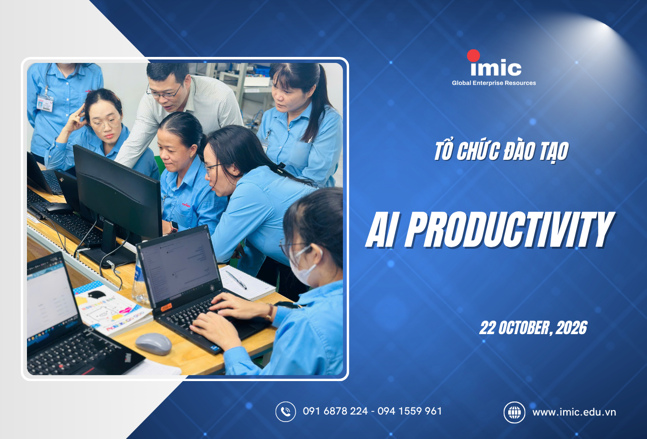 iMIC Hợp Tác Cùng Murata: Đào Tạo Khóa Học AI Productivity Tháng 10
