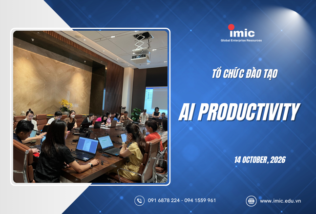 iMIC Hợp Tác Cùng BIM Group: Đào Tạo Khóa Học AI Productivity Tháng 10
